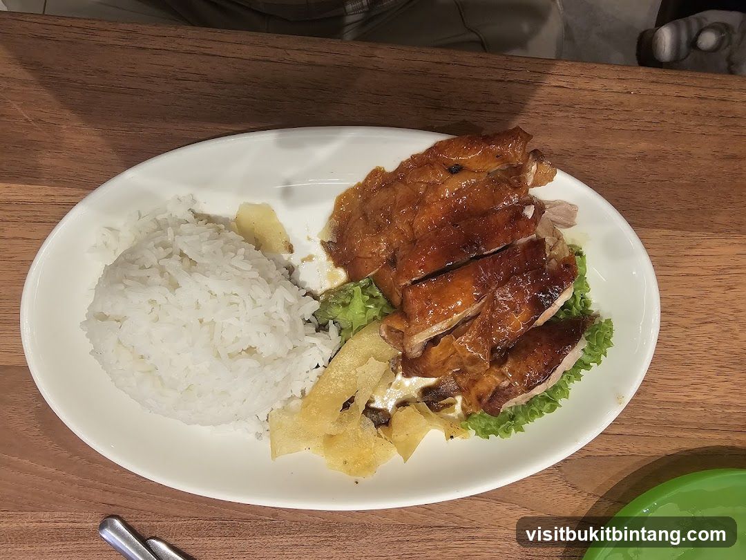 Roast Duck with Rice