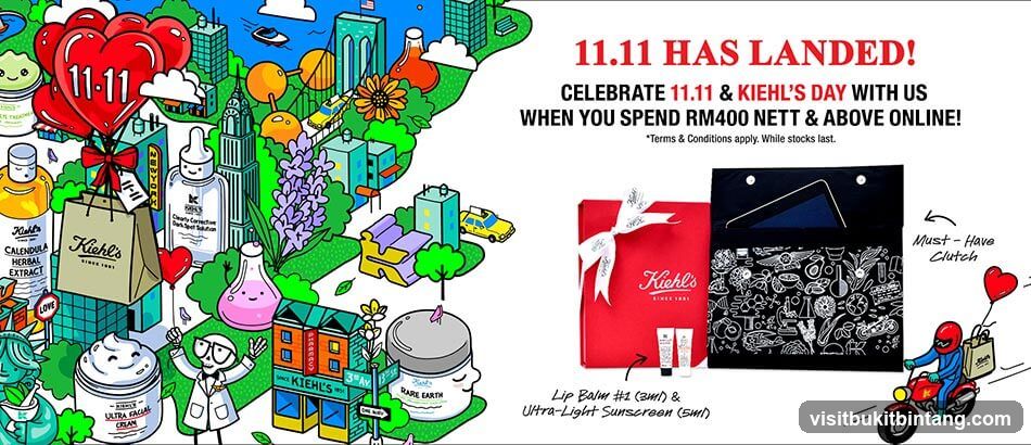 Kiehl's 11.11 Sale