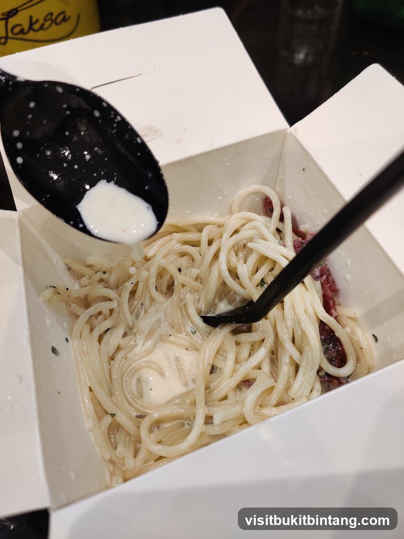 Spaghetti with Cream Sauce