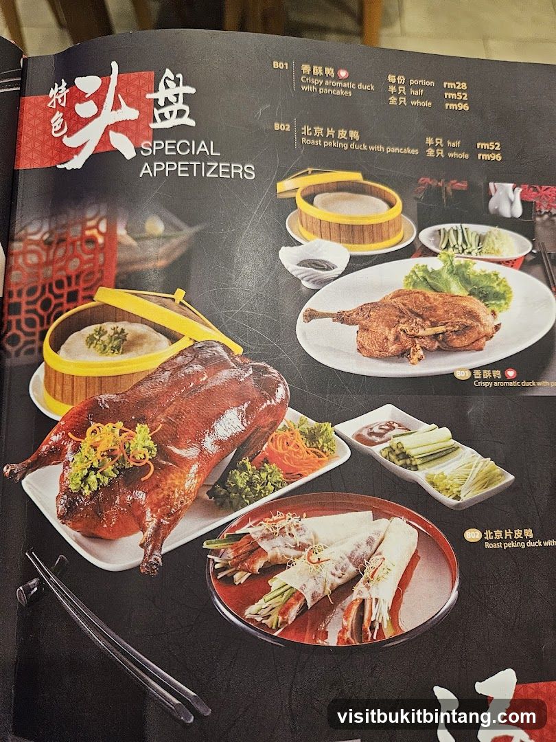 SPECIAL APPETIZERS
