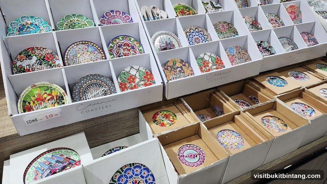 Ceramic Coasters Display