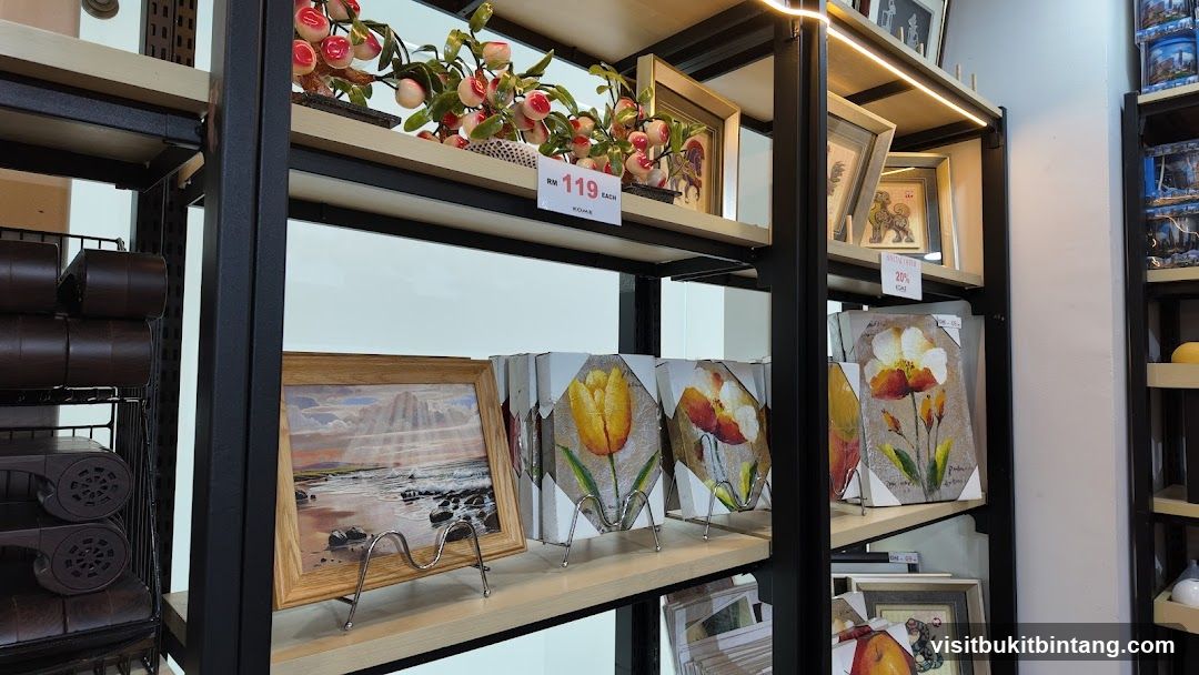 Decorations and Artwork on Shelves
