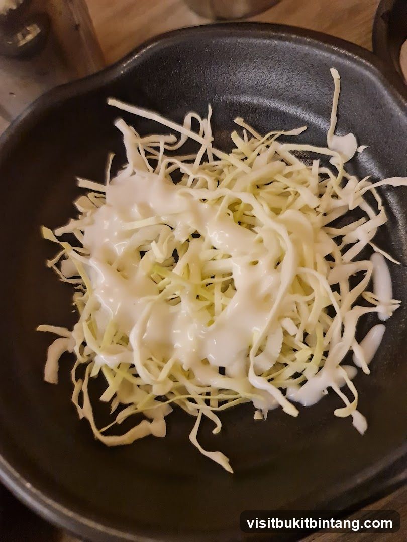 Shredded Cabbage Salad