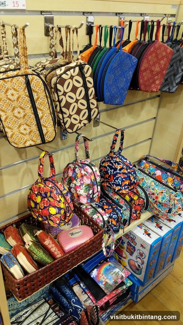 Assortment of Bags and Souvenirs