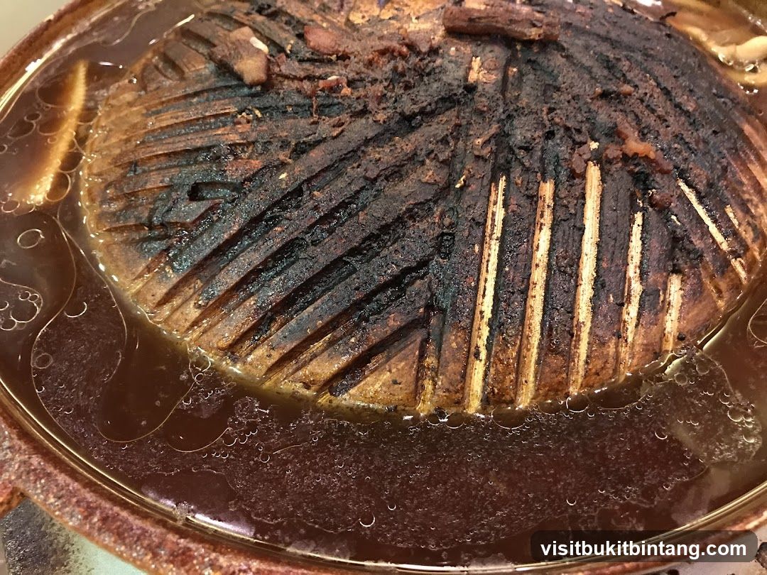 Burnt Grill Pan