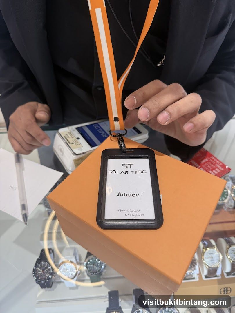 ID Badge and Watch Display