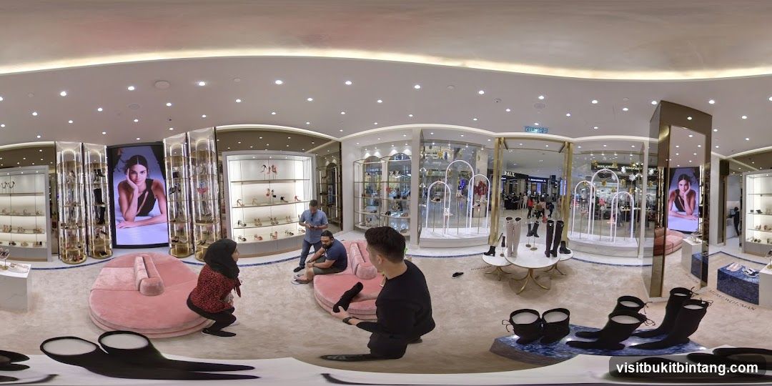 Luxury Shoe Store Interior