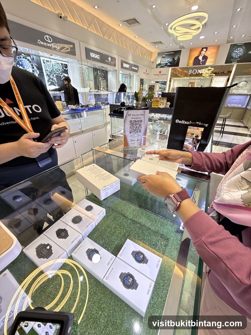 Watch Store Display