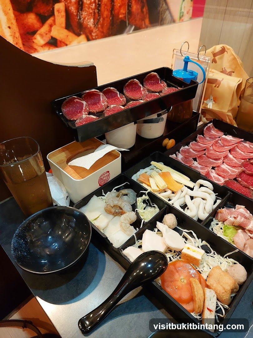 Assortment of Hot Pot Ingredients