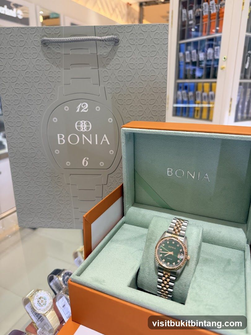 Bonia Watch Display