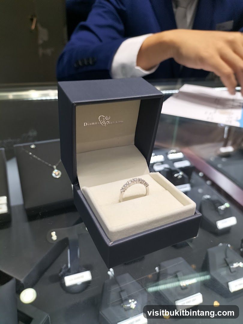 Diamond Ring in Display Box