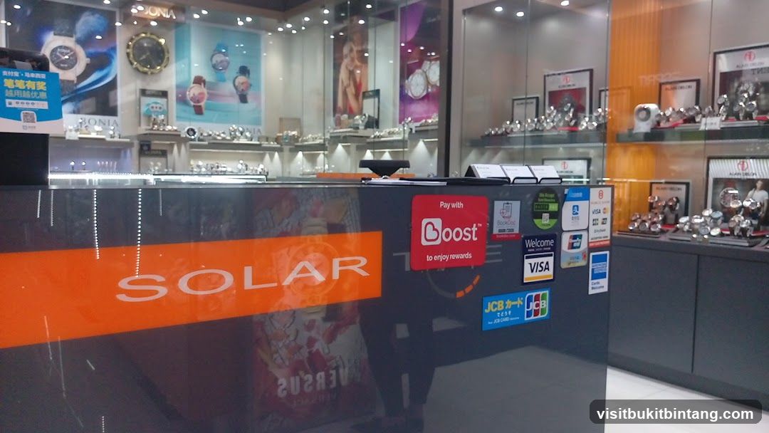 Watch Store Counter