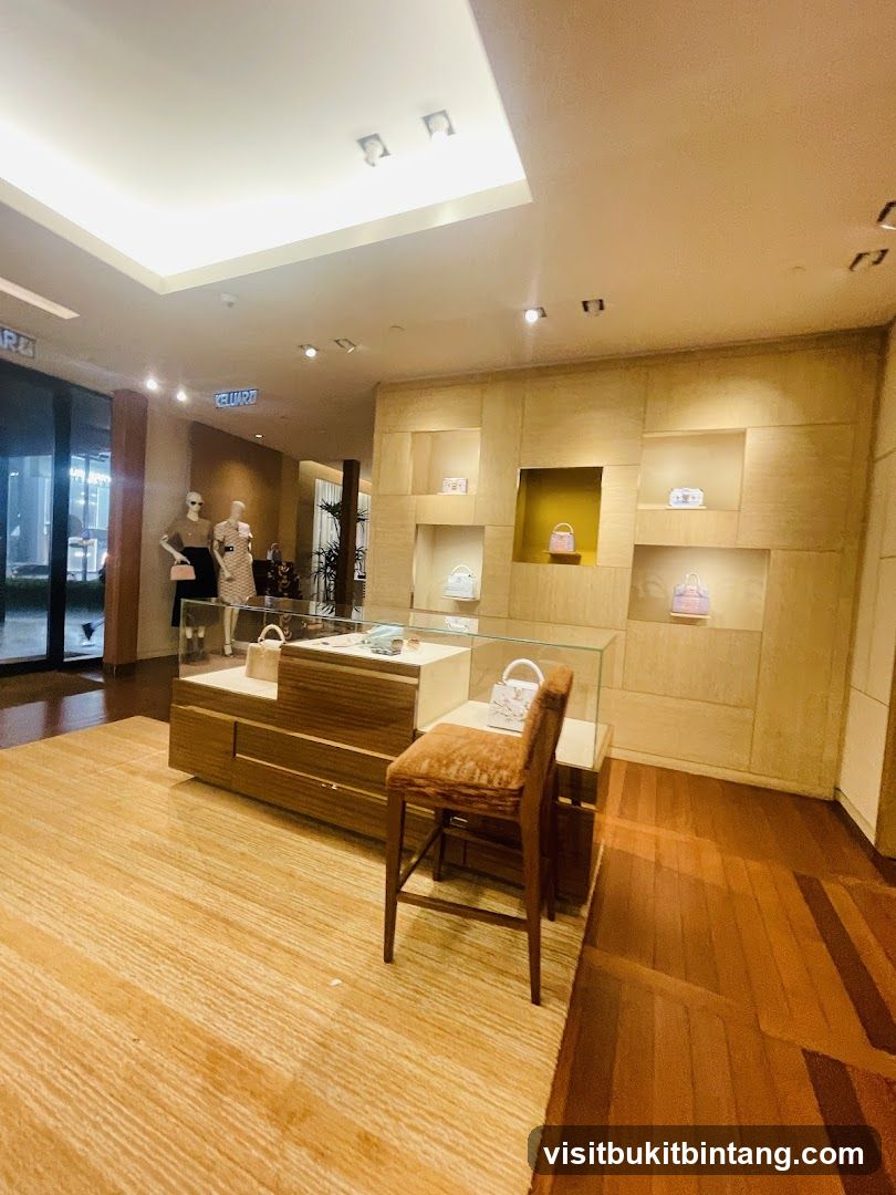 Luxury Handbag Display