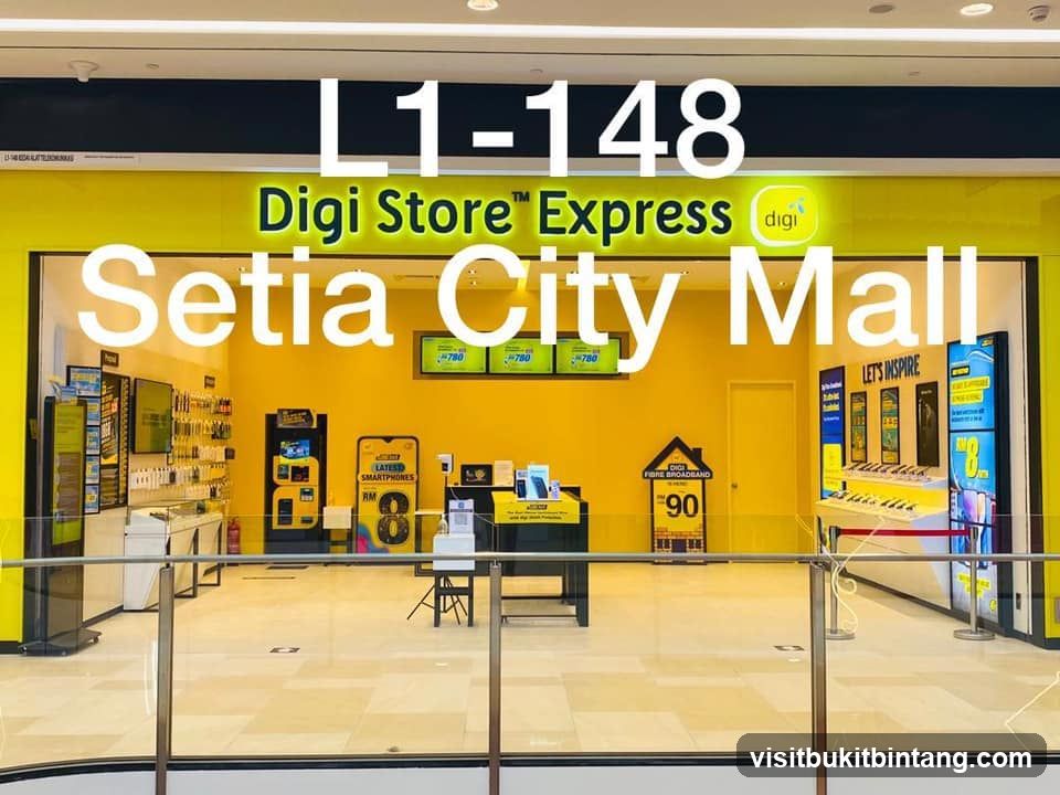 CelcomDigi Express Store Setia City Mall