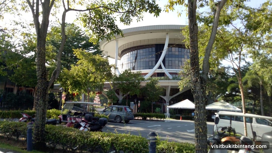 Modern Building with Greenery