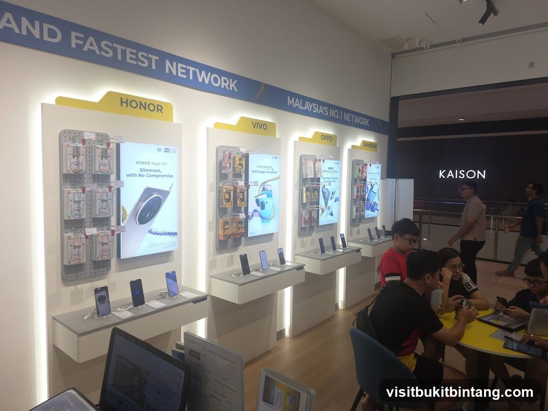 Mobile Phone Store Display