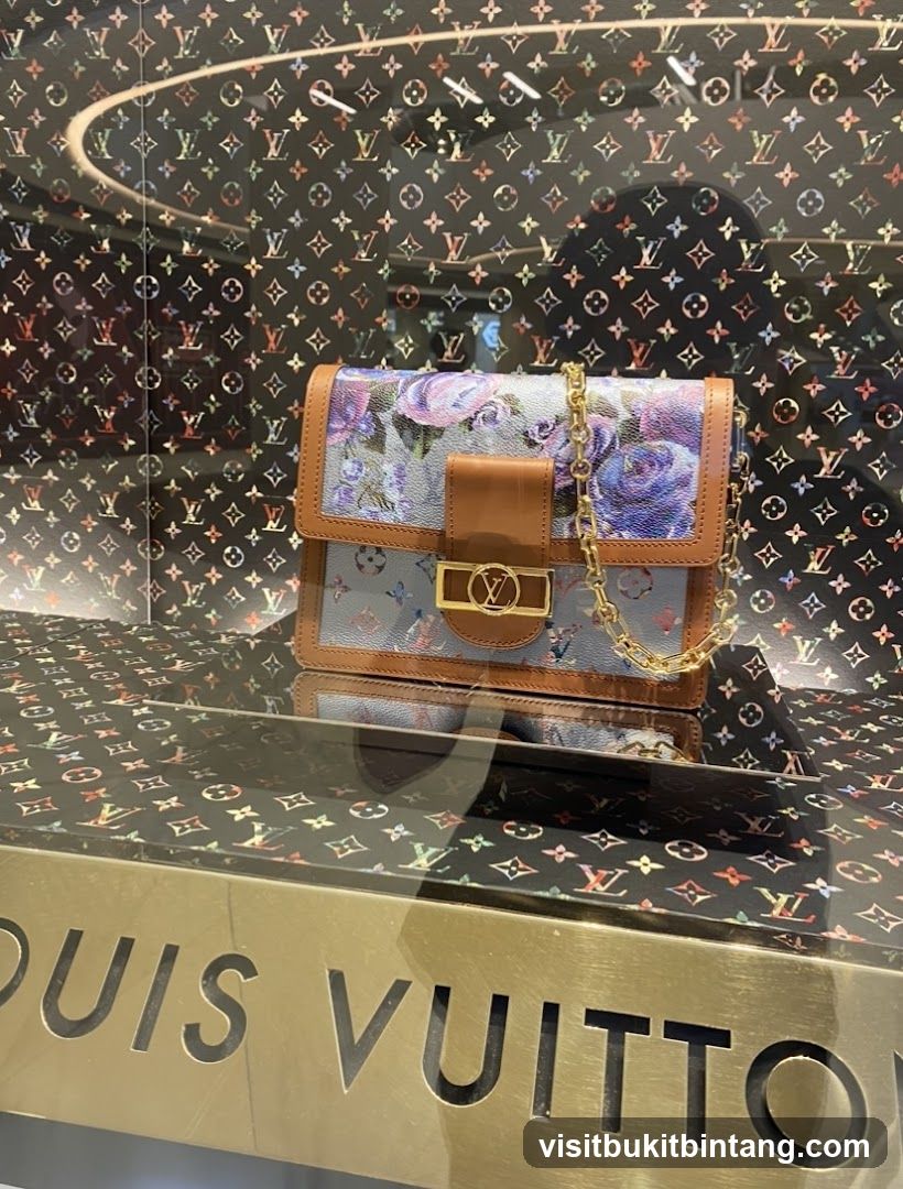 Louis Vuitton Bag Display