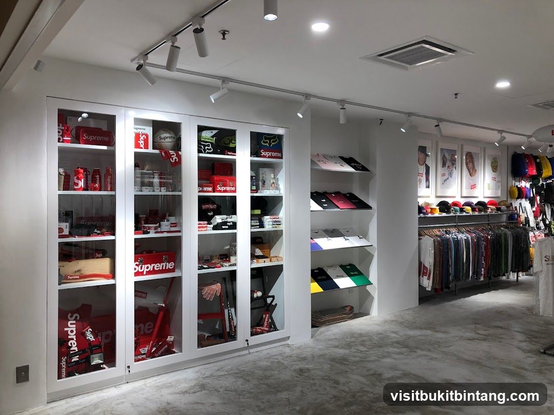 Supreme Store Interior