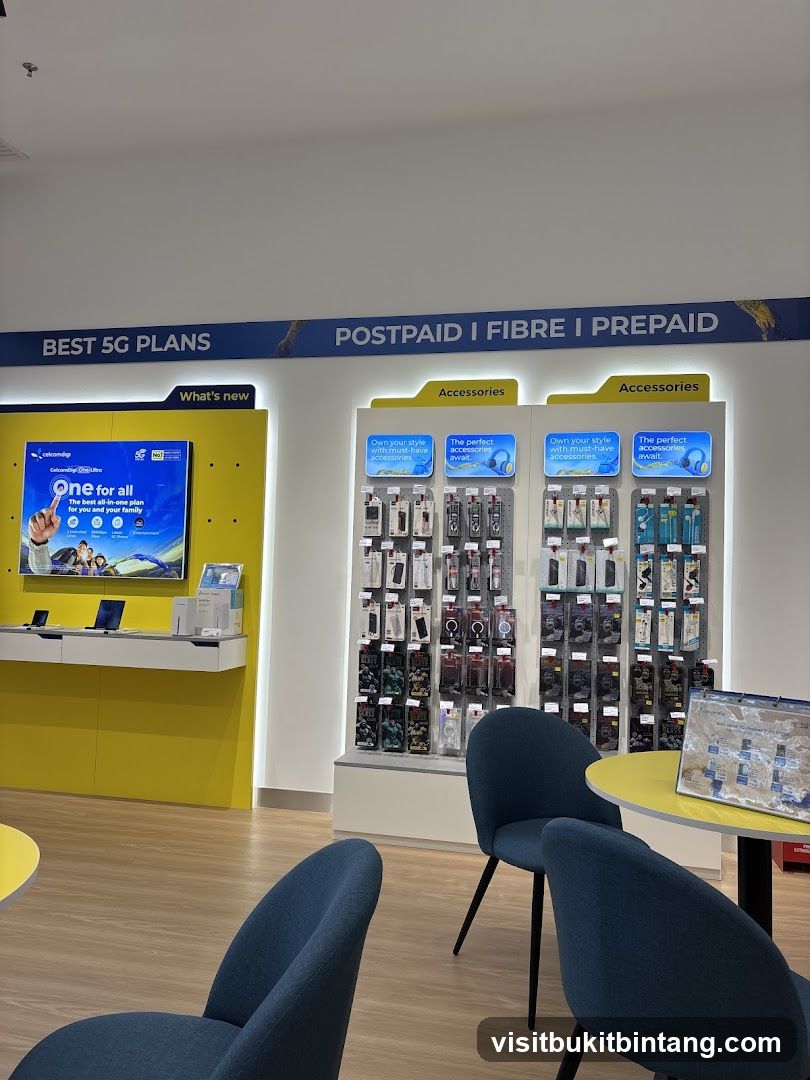 Telecommunications Store Interior