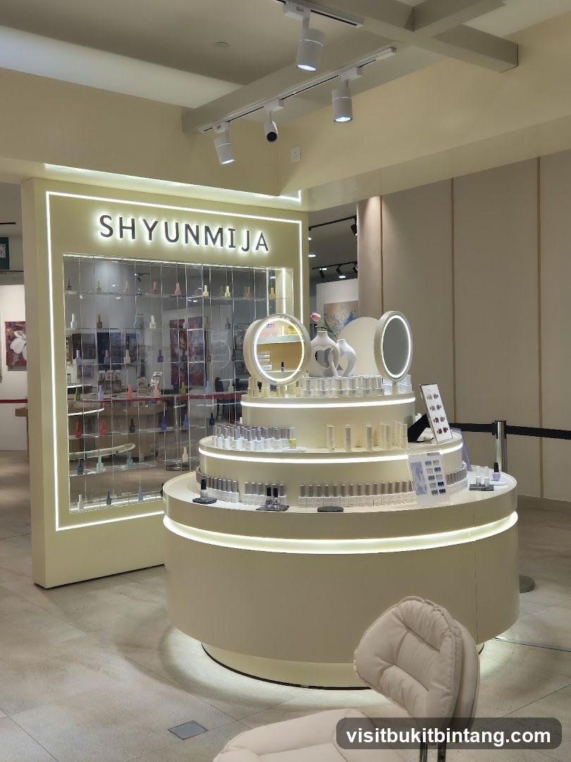 Cosmetics display
