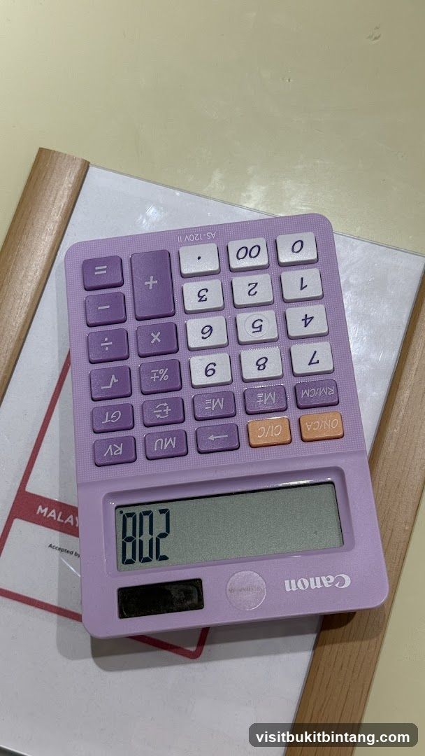 Purple Calculator