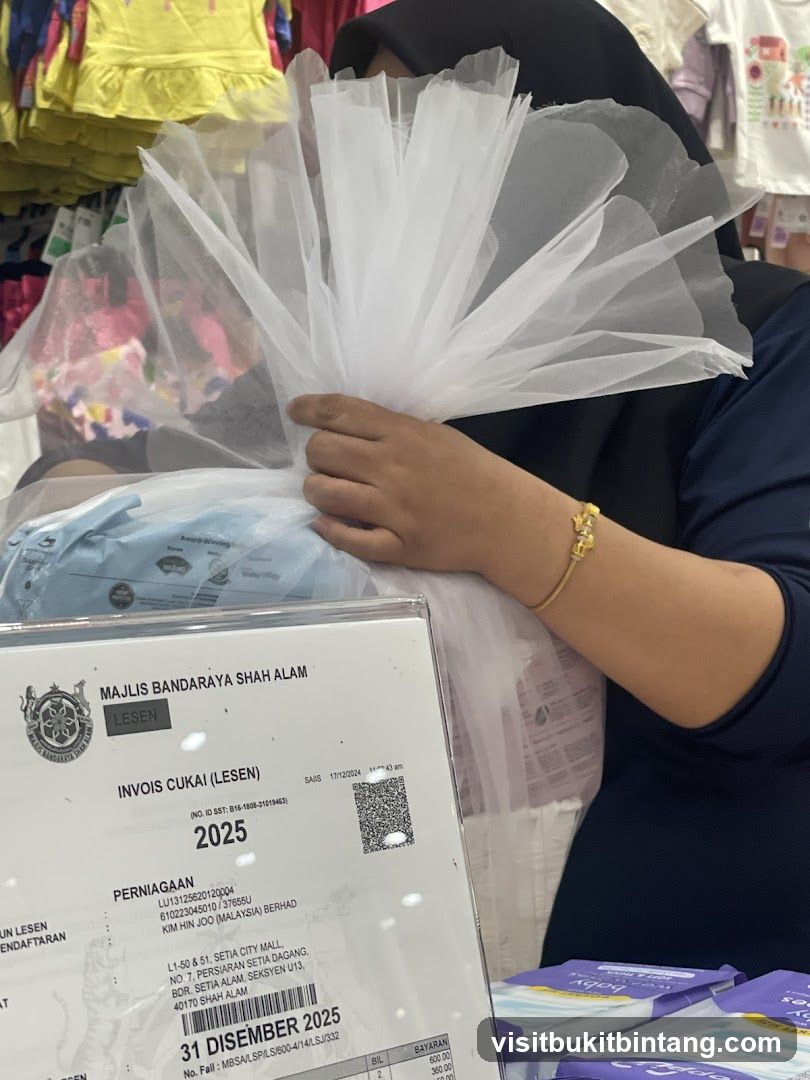 Receipt and Gift Wrapping