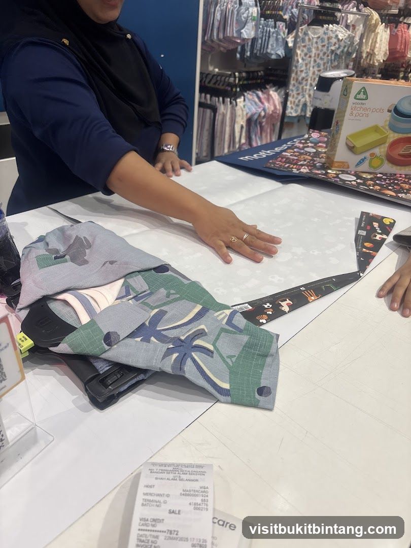 Checkout Counter with Merchandise