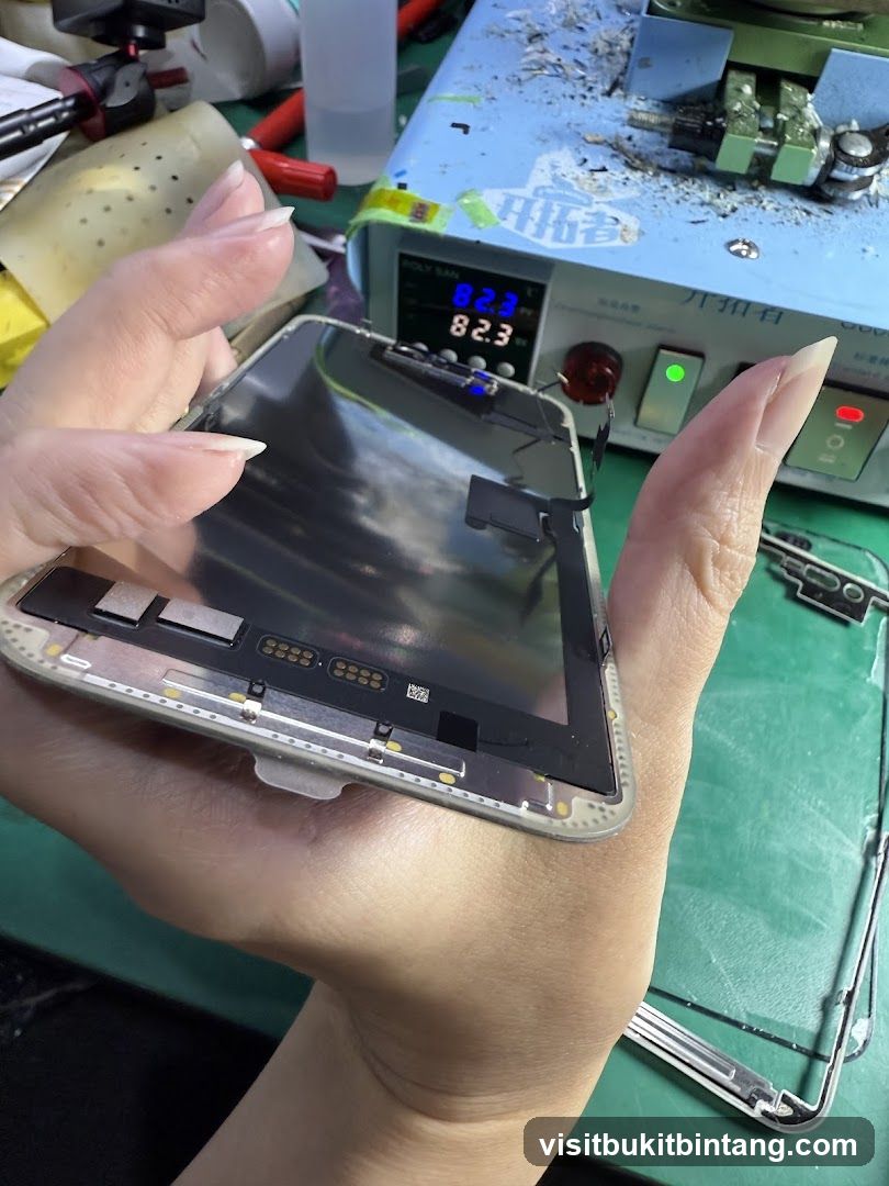 Oggy LCD Glass Repair