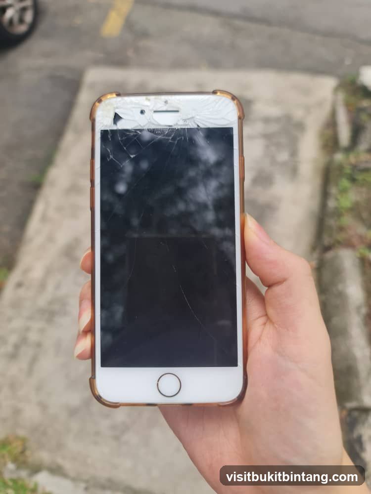 Cracked Smartphone