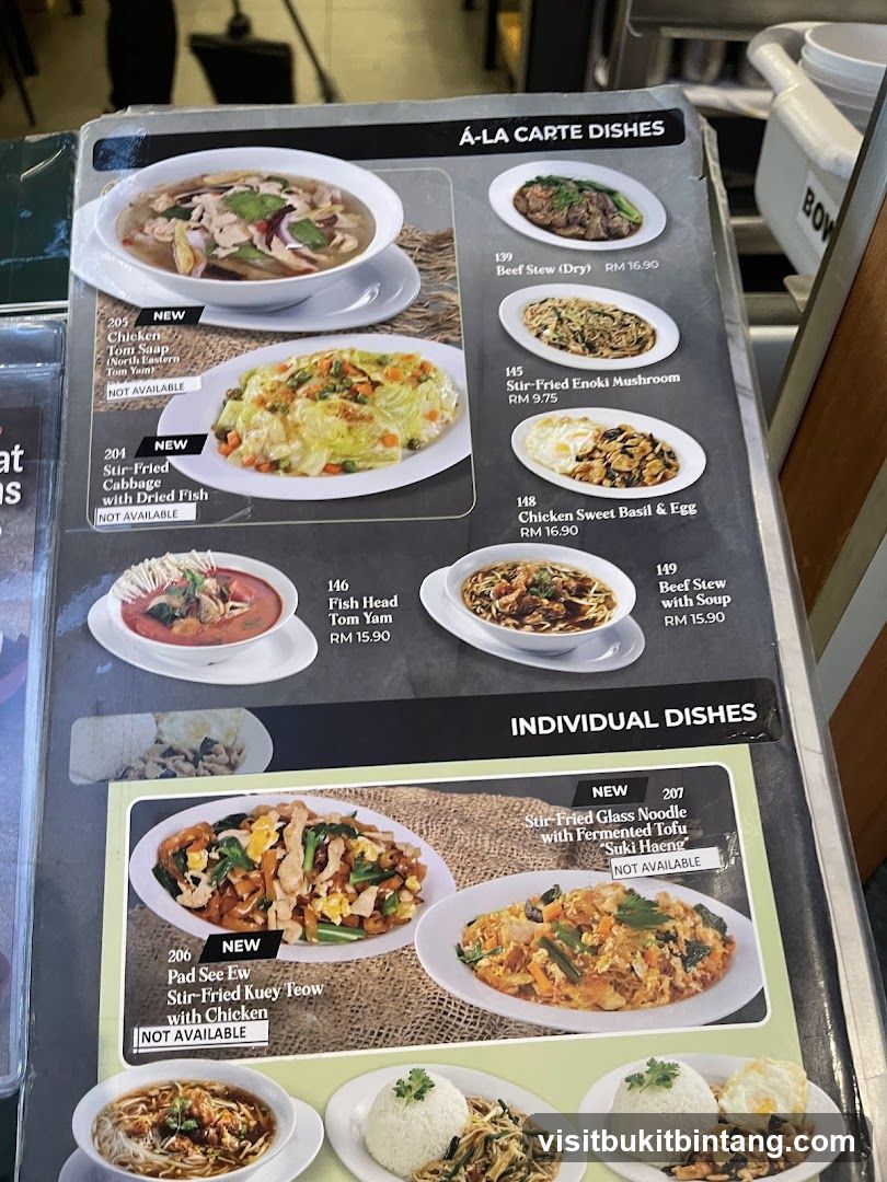 A-LA CARTE DISHES