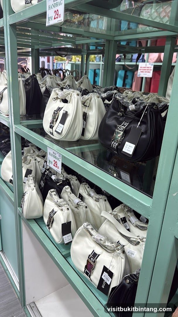 Handbags on Display