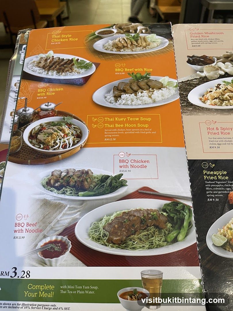 Menu Page
