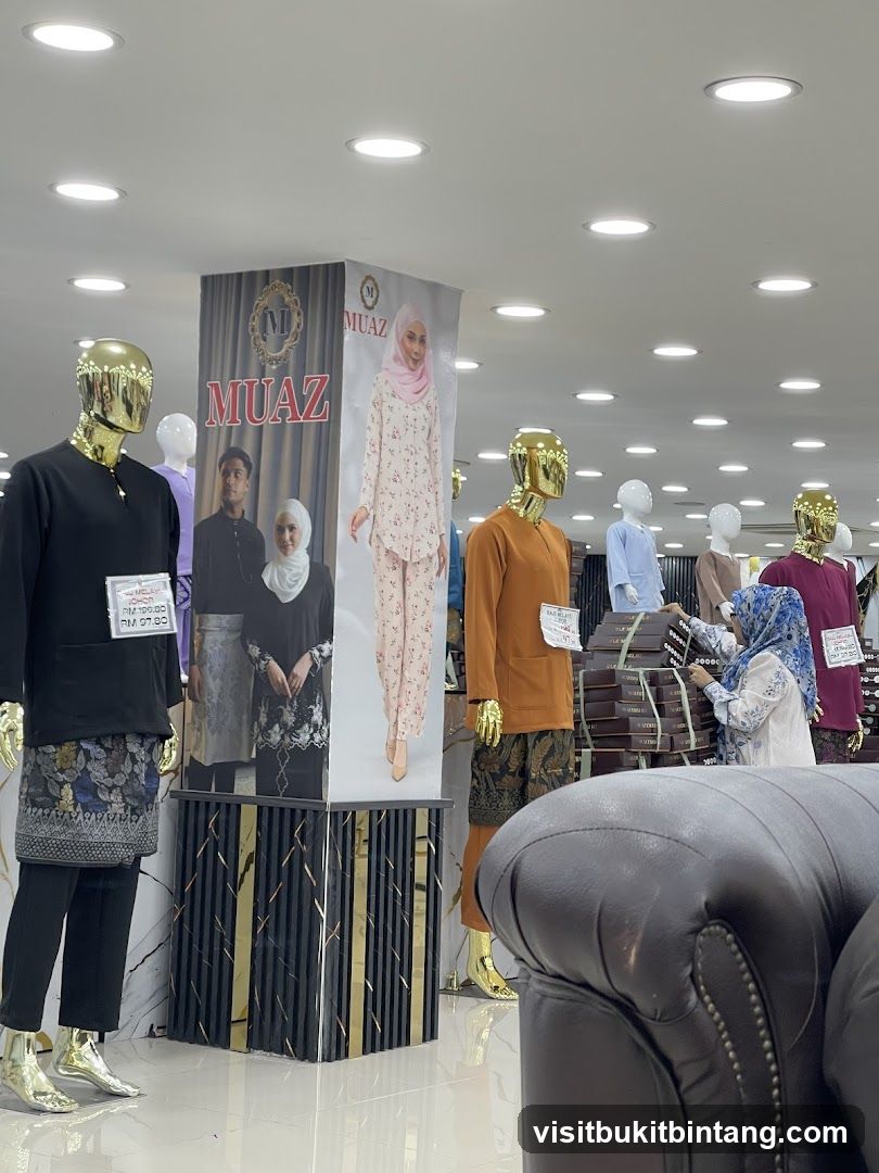 Mannequins in a clothing store