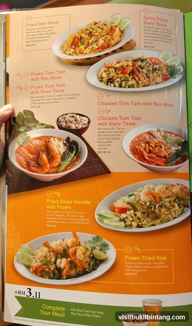Menu Page