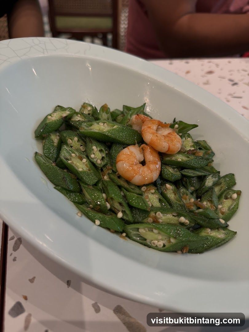 Okra with Shrimp