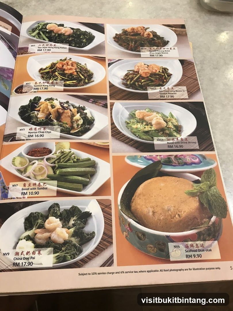 Menu Page