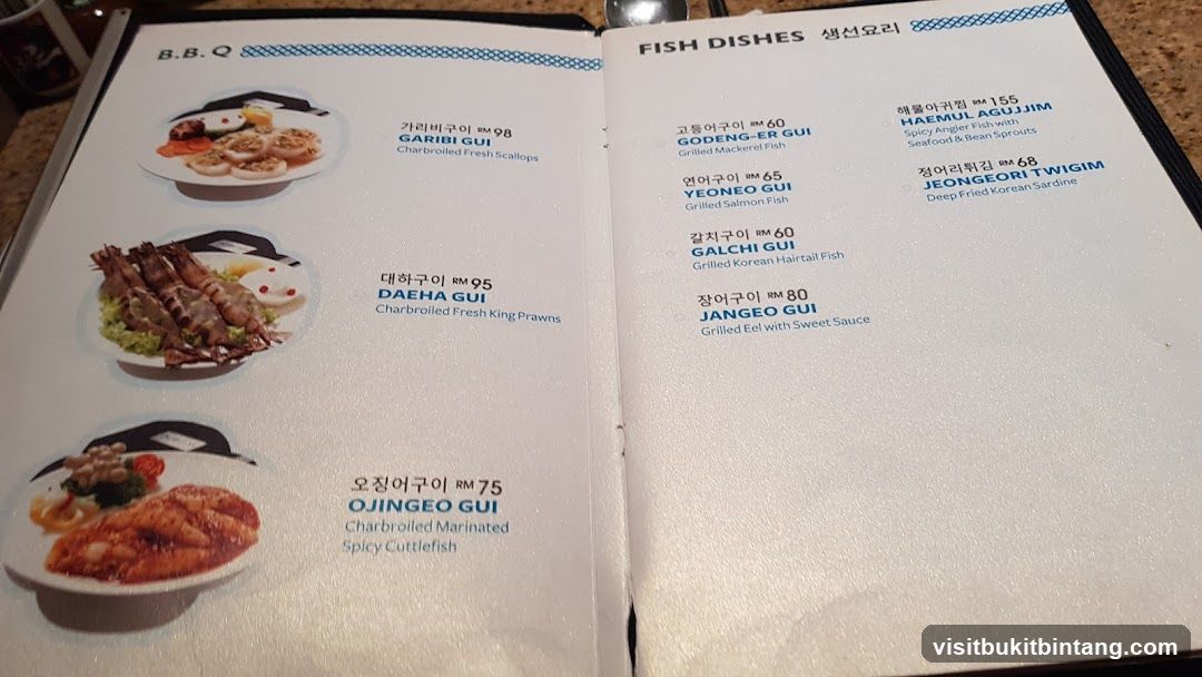 BBQ and Fish Dishes