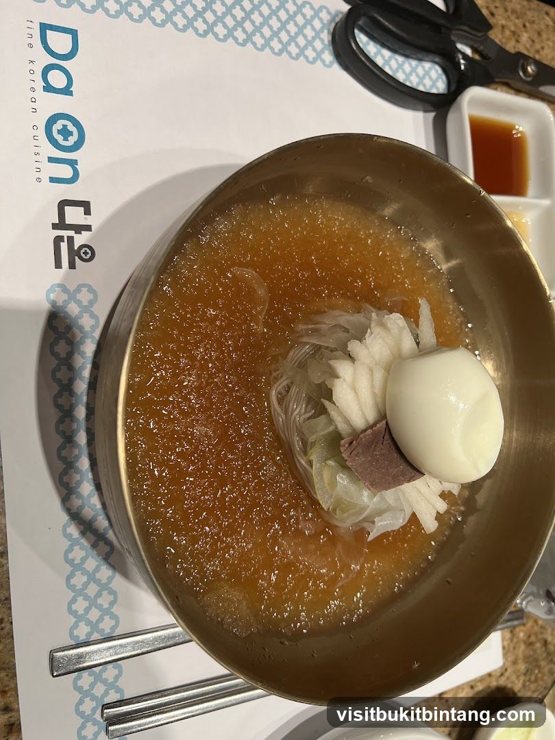 Korean Cold Noodles