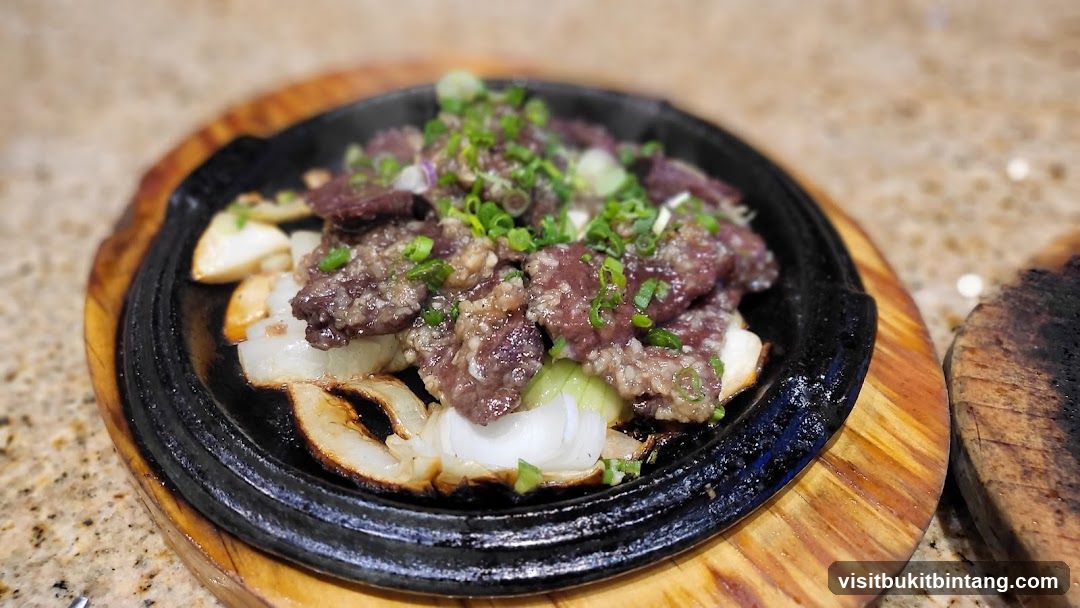 Sizzling Beef Dish