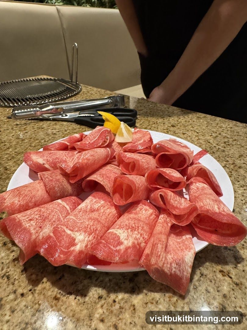 Thinly Sliced Meat Platter