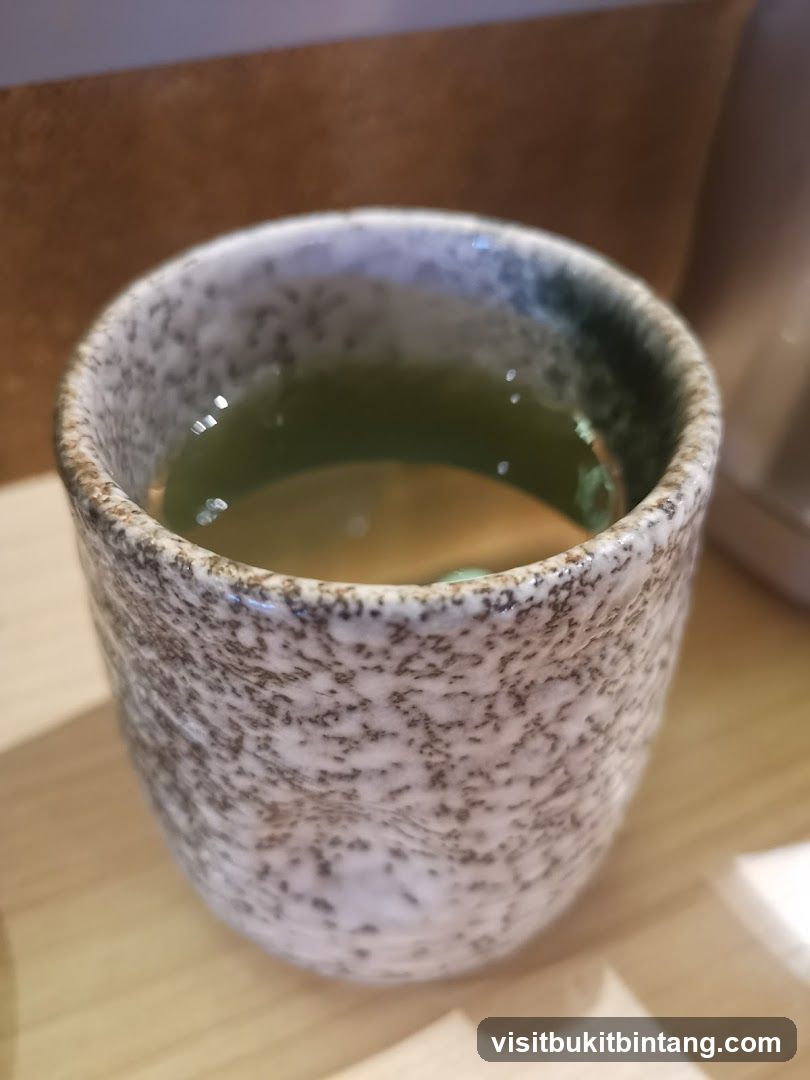 Tea in a Speckled Cup