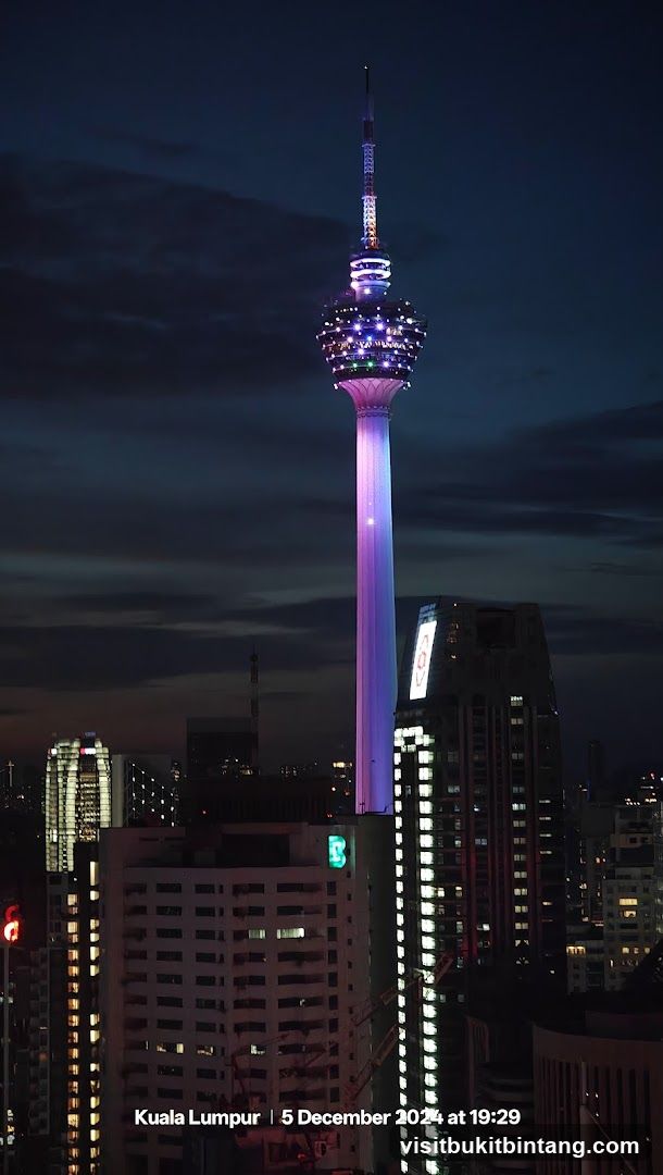 Kuala Lumpur Tower at Night