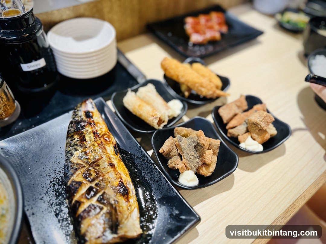 Assortment of Japanese Appetizers
