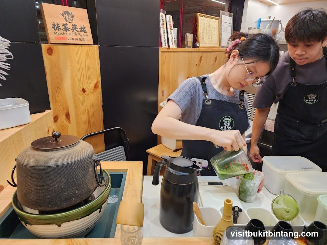 Matcha preparation