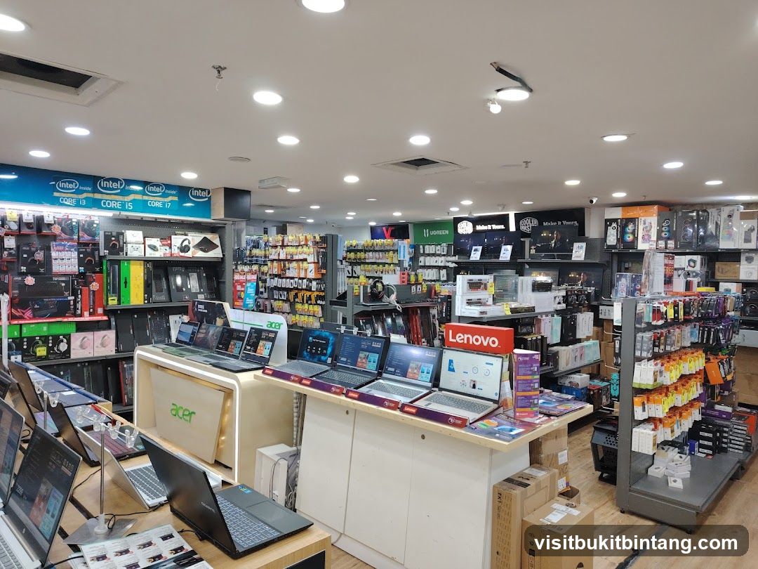 Electronics Store Display