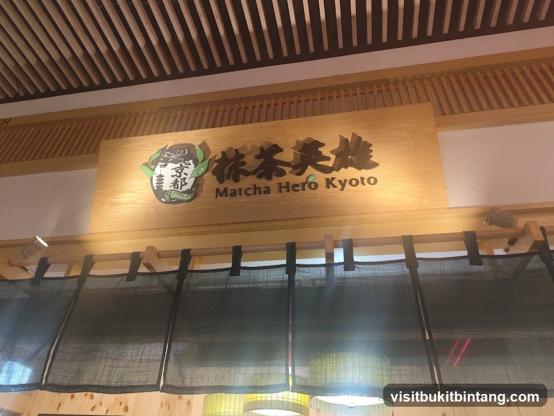 Matcha Hero Kyoto Sign