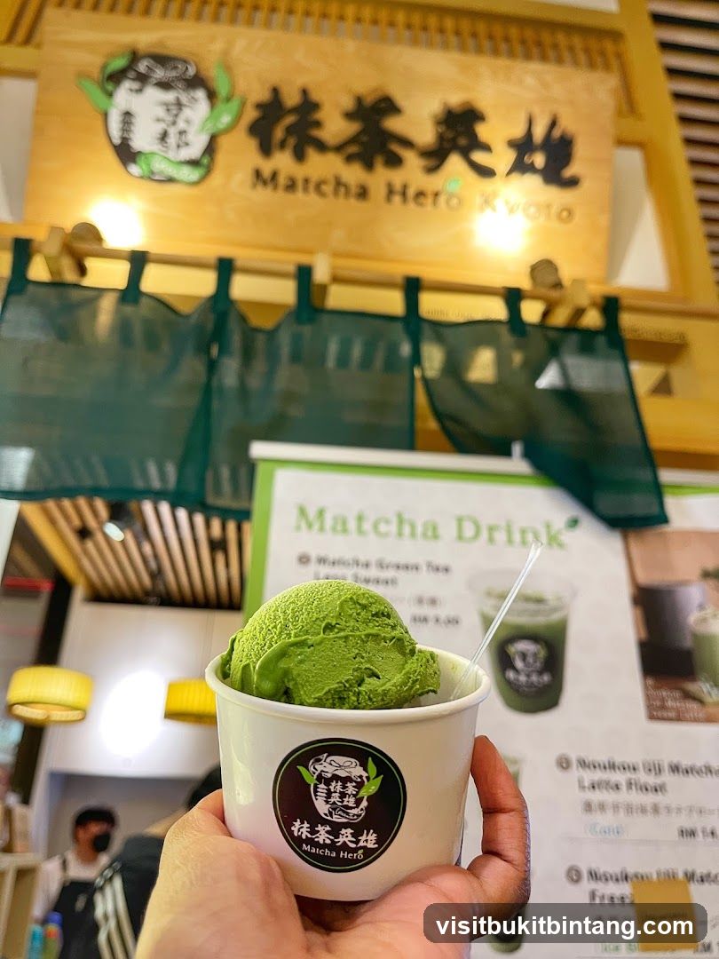Matcha Ice Cream Cup