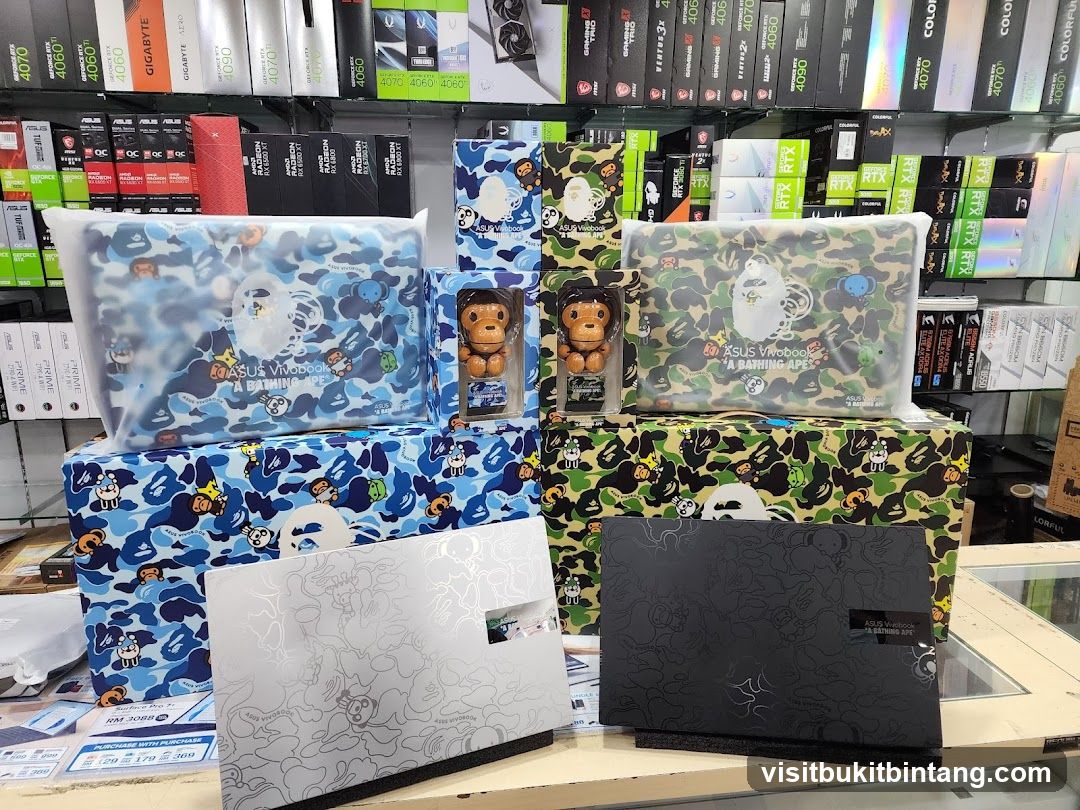 ASUS Vivobook x A Bathing Ape Collaboration