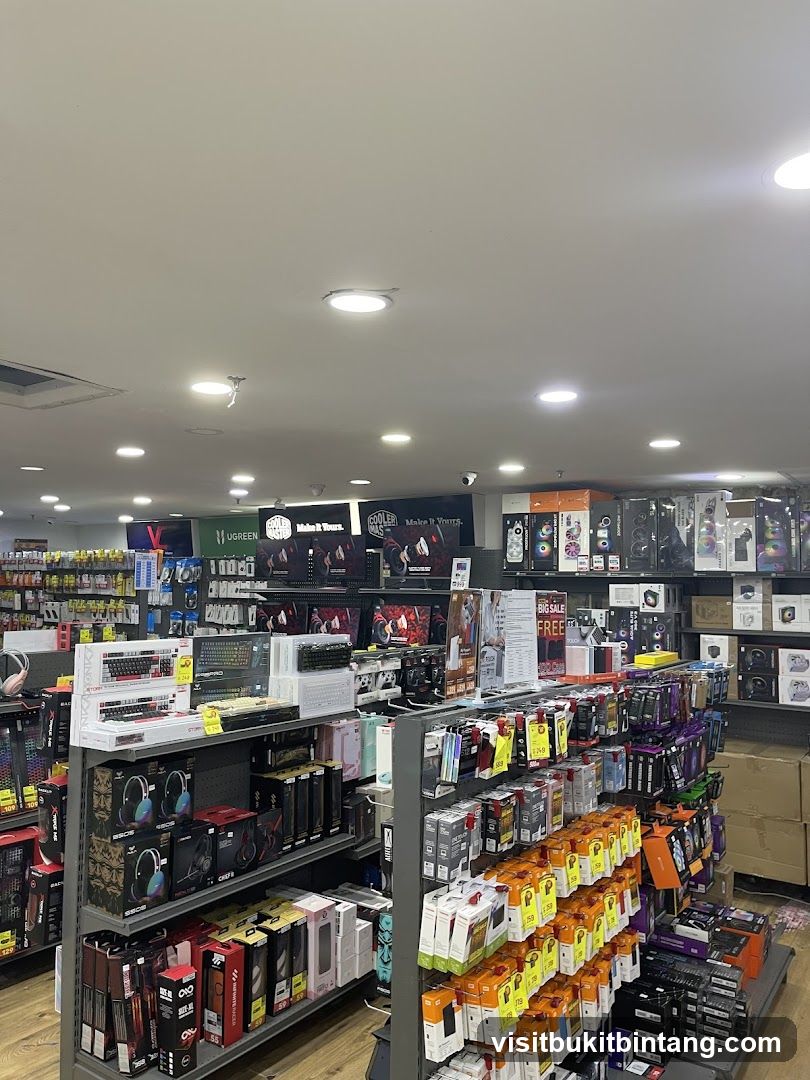 Electronics Store Interior