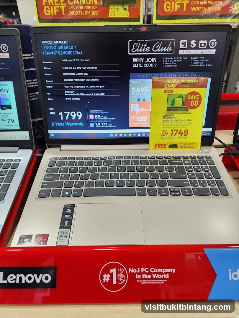 Lenovo Laptop Promotion